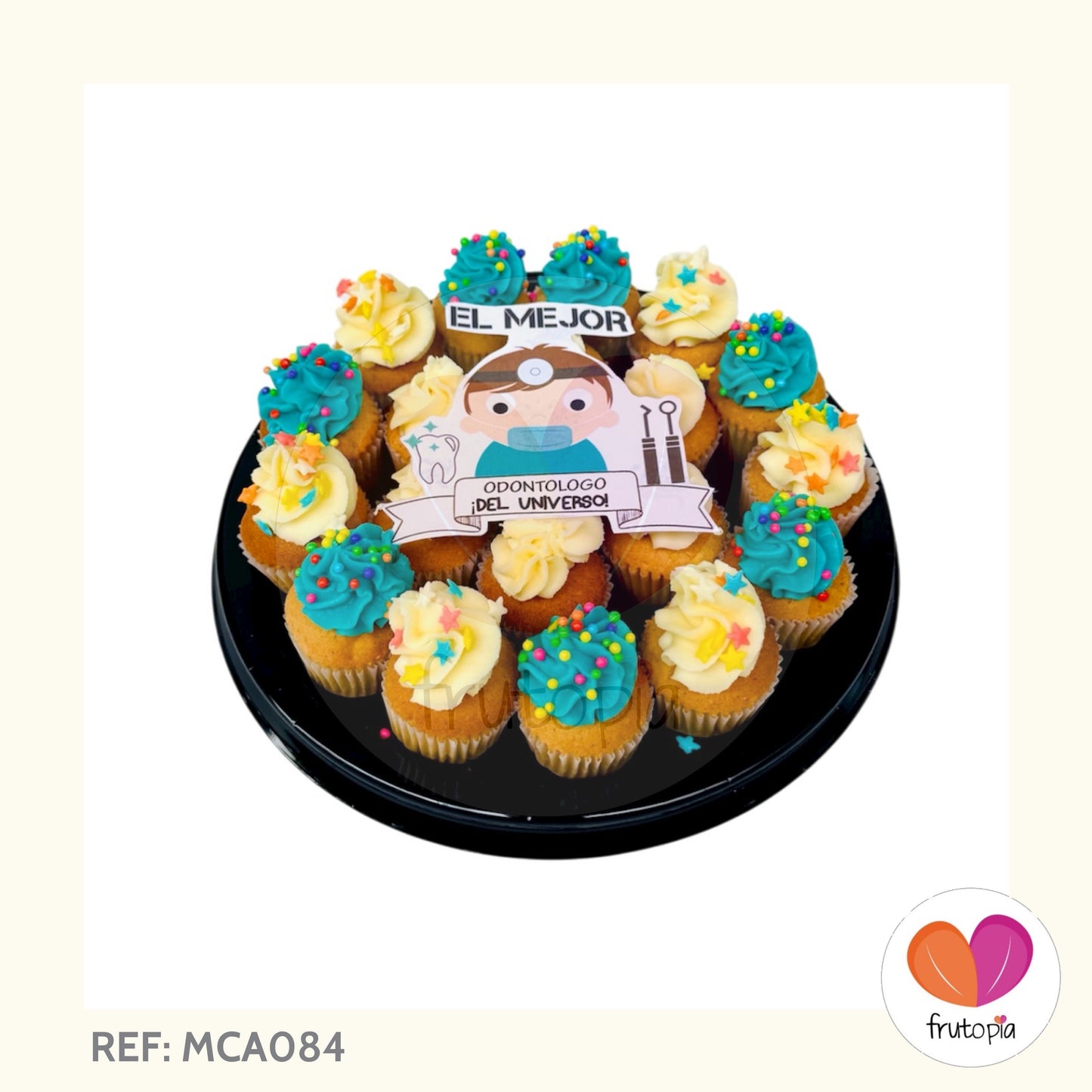 Minicupcakes LA MEJOR ODONTOLOGA REF: MCA084-1