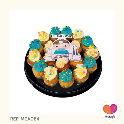 Minicupcakes LA MEJOR ODONTOLOGA REF: MCA084-1