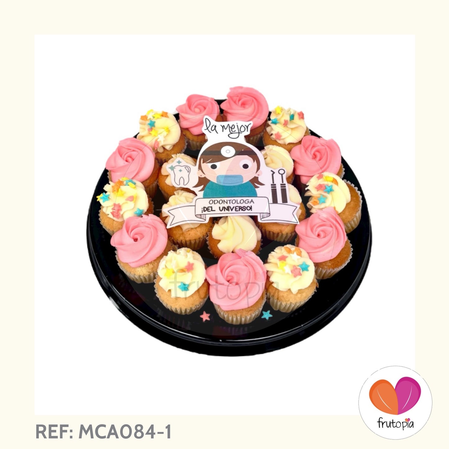 Minicupcakes LA MEJOR ODONTOLOGA REF: MCA084-1