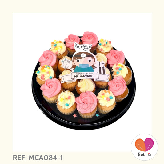 Minicupcakes LA MEJOR ODONTOLOGA REF: MCA084-1