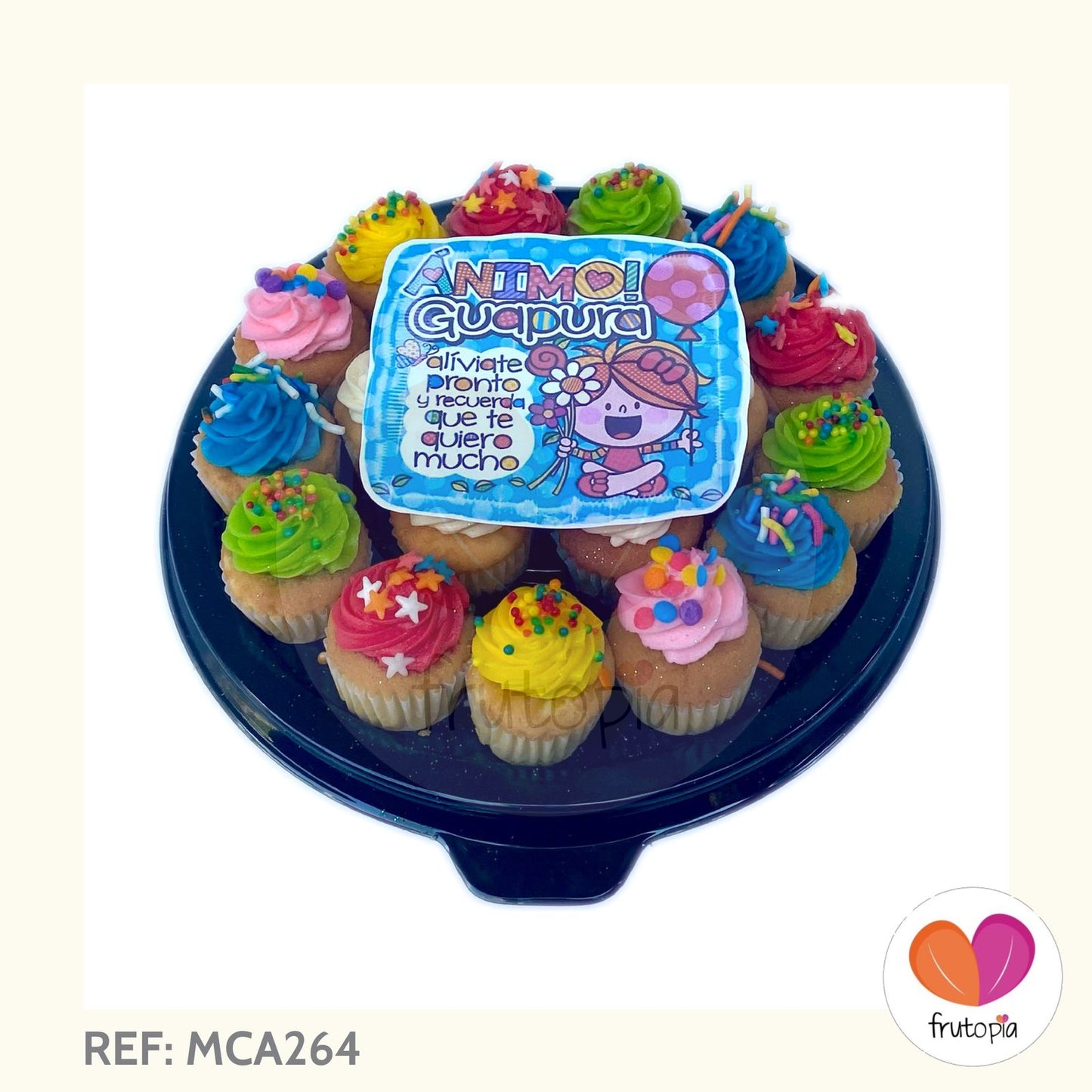 Minicupcakes ANIMO - RECUPERATE PRONTO REF: MCA264