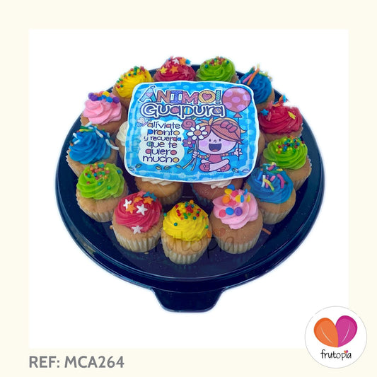 Minicupcakes ANIMO - RECUPERATE PRONTO REF: MCA264