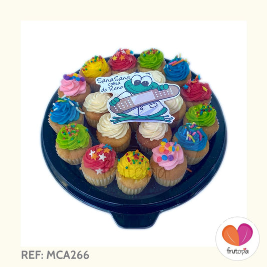 Minicupcakes ANIMO - RECUPERATE PRONTO REF: MCA266
