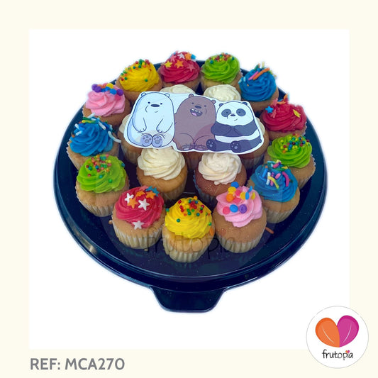 Minicupcakes OSOS ESCANDALOSOS REF: MCA270