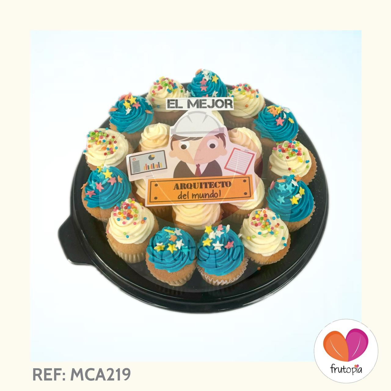 Minicupcakes EL MEJOR ARQUITECTO DEL MUNDO REF: MCA219
