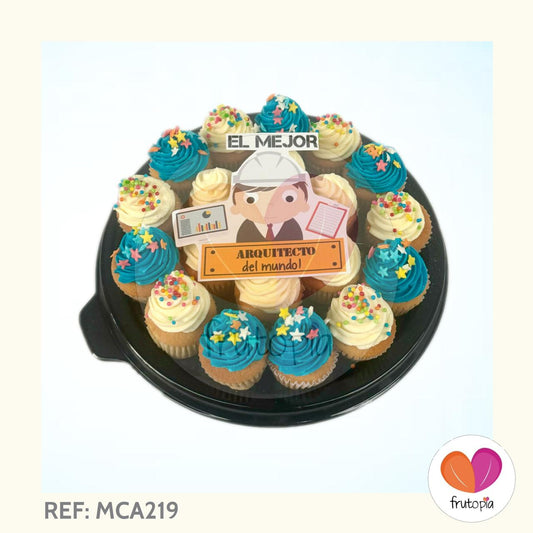 Minicupcakes EL MEJOR ARQUITECTO DEL MUNDO REF: MCA219