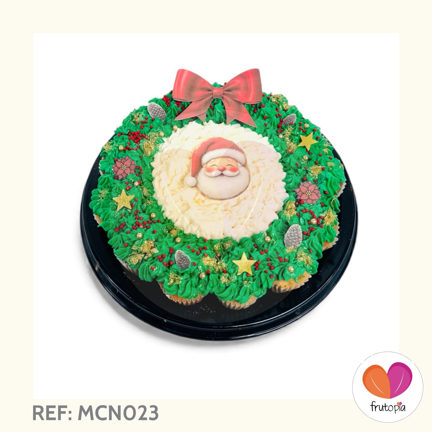 Minicupcakes CORONA DE ADVIENTO REF: MCN023
