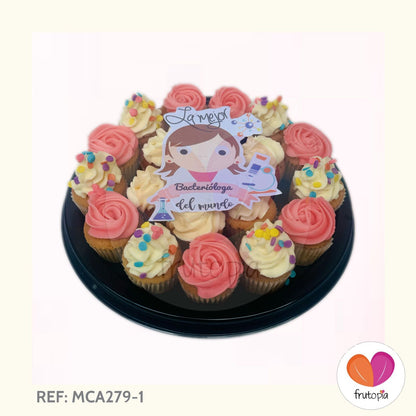 Minicupcakes EL MEJOR BACTERIOLOGO REF: MCA279