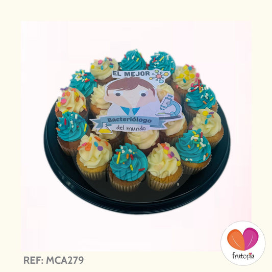Minicupcakes EL MEJOR BACTERIOLOGO REF: MCA279