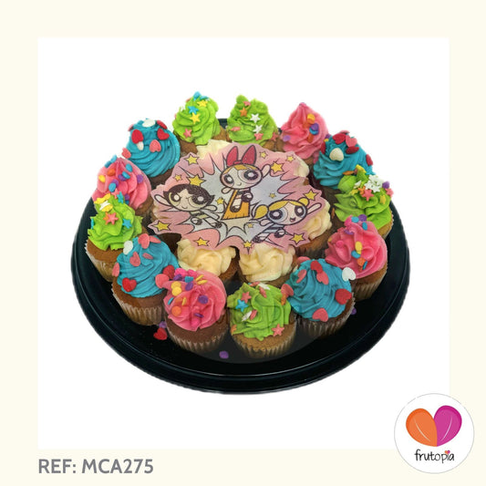 Minicupcakes CHICAS SUPER PODEROSAS REF: MCA275