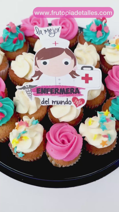 Minicupcakes ENFERMERA REF: MCA057