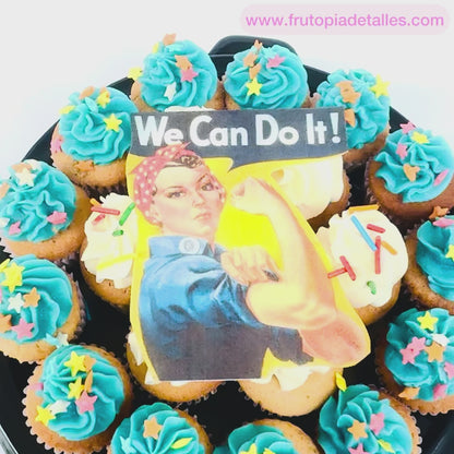 Minicupcakes WE CAN DO IT! REF: MCA023