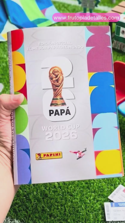 Album Papa Mundial- TAPA BLANDA