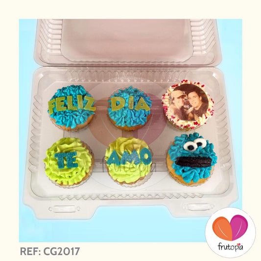 Cupcakes x 6 REF: CG2017