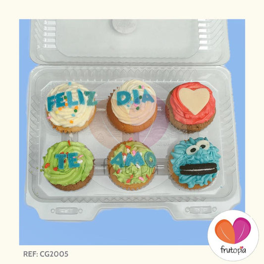 Cupcakes x 6 REF: CG2005
