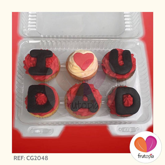 Cupcakes x 6 REF: CG2048