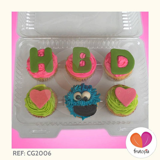 Cupcakes x 6 REF: CG2006