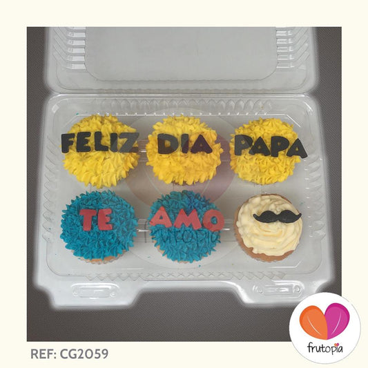 Cupcakes x 6 REF: CG2059