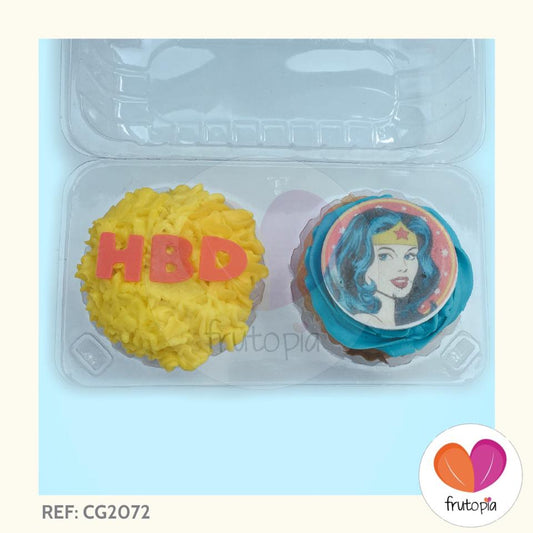 Caja x 2 cupcakes REF: CG2072