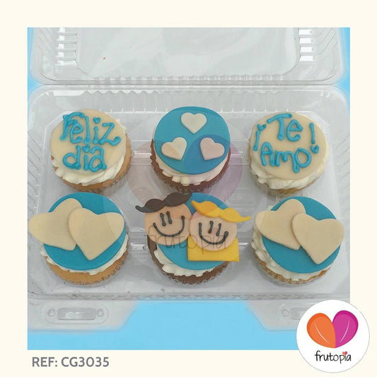 Cupcakes x 6 REF: CG3035