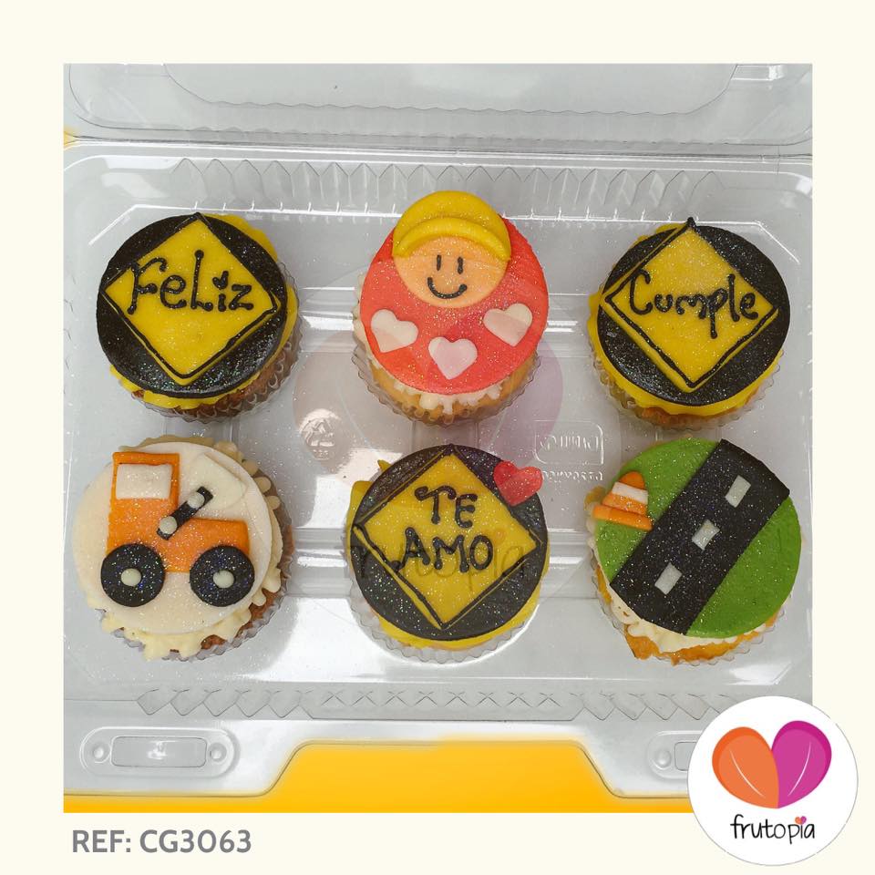 Caja x 6 cupcakes REF: CG3063