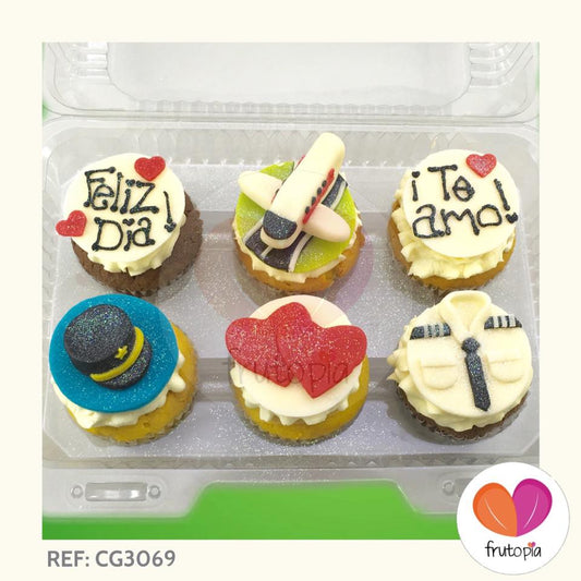 Cupcakes x 6 REF: CG3069