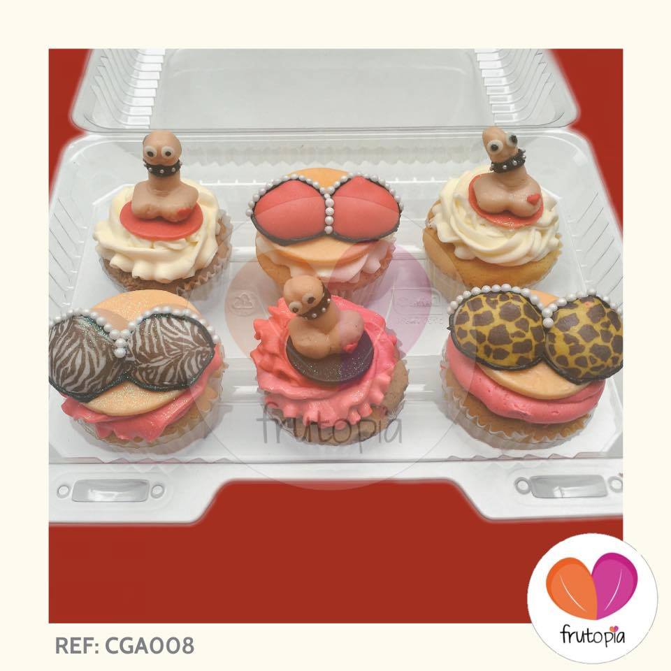 Cupcakes x 6 Despedida de soltera REF: CGA008