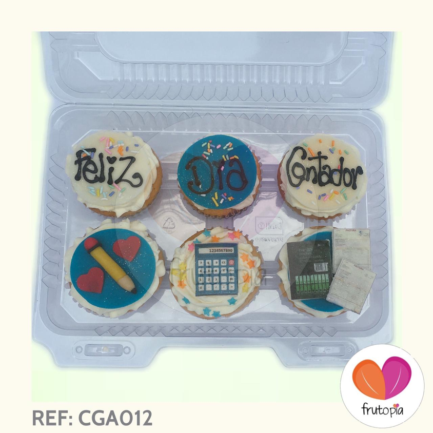 Cupcakes x 6 profesión: Contador REF: CGA012