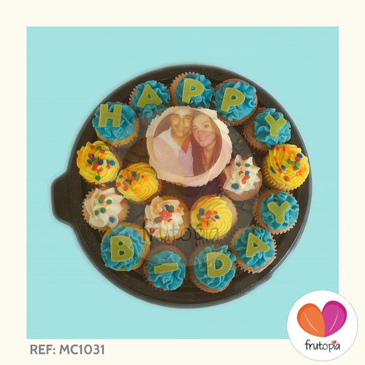 Minicupcakes CUMPLEAÑOS REF: MC1031