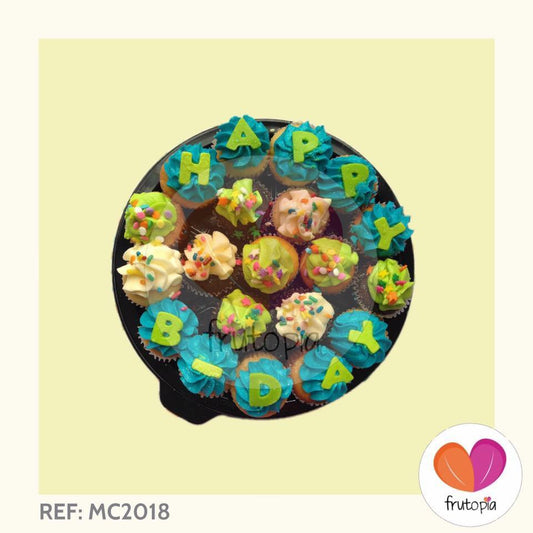 Minicupcakes CUMPLEAÑOS REF: MC2018