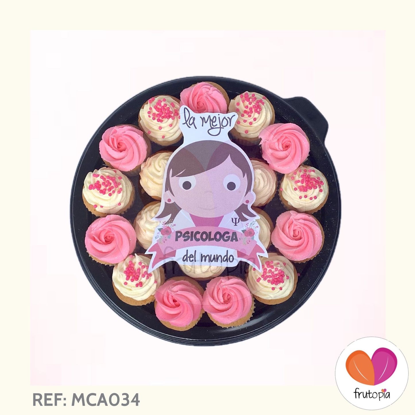 Minicupcakes La mejor psicologa REF: MCA034