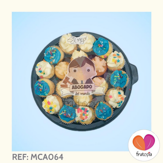 Minicupcakes ABOGADO REF: MCA064