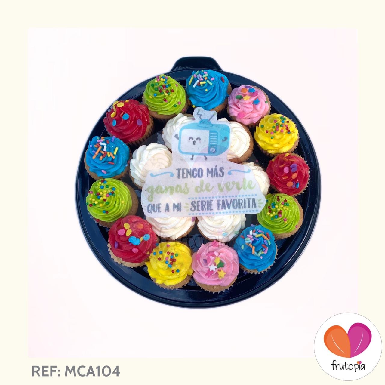 Minicupcakes TENGO GANAS DE VERTE REF: MCA104