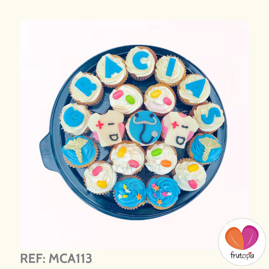 Minicupcakes GRACIAS REF: MCA113