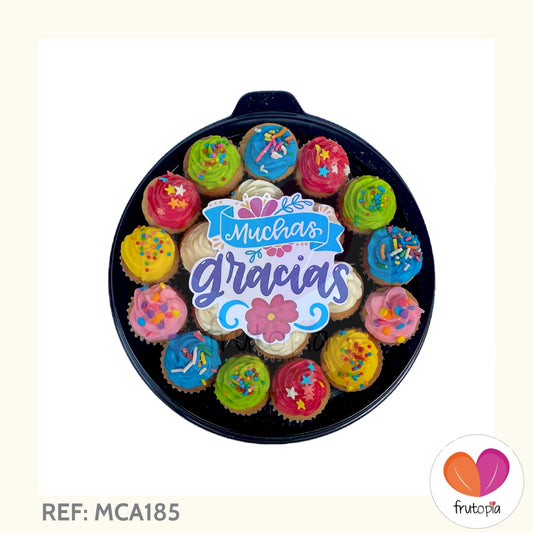 Minicupcakes GRACIAS REF: MCA185