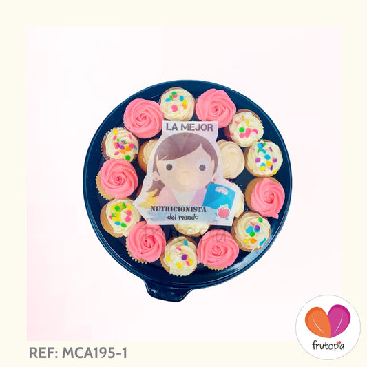Minicupcakes NUTRICIONISTA REF: MCA195