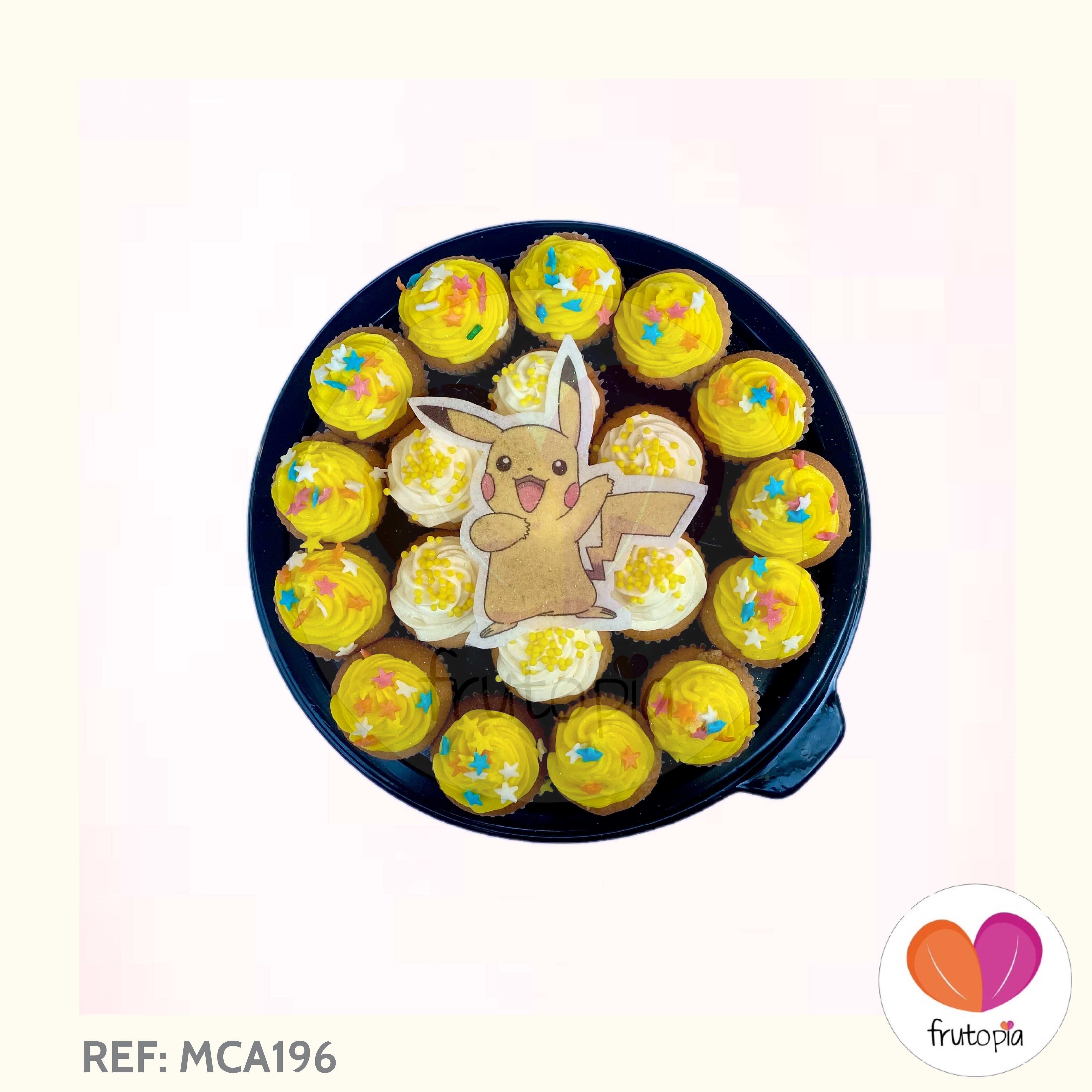 Minicupcakes PIKACHU REF: MCA196 – Frutopiadetalles