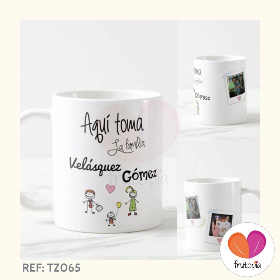 Taza "Aquí toma..." REF: TZ065