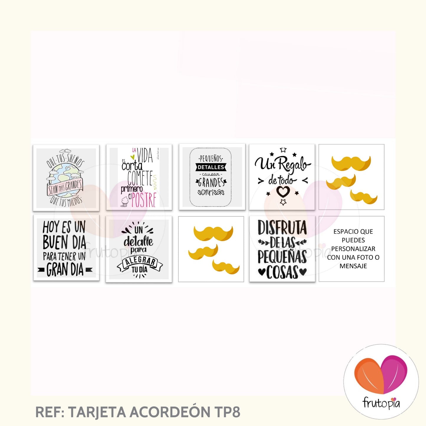 Tarjeta acordeón